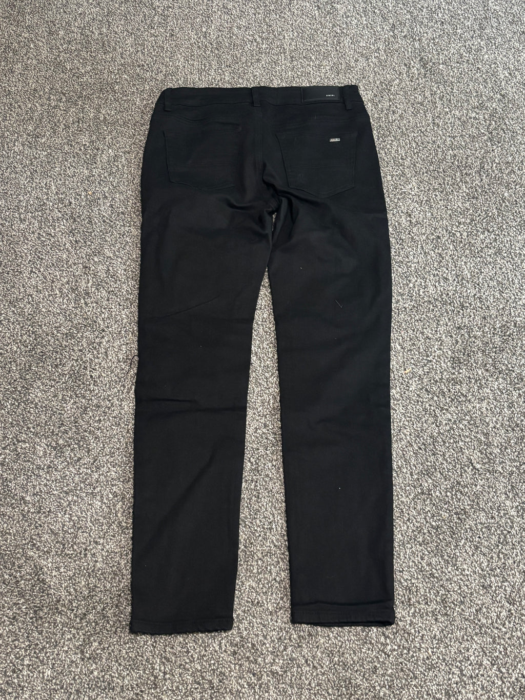 BlACK AND WHITE AMIRI JEAN