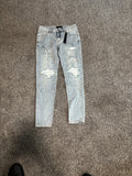 LIGHT BLUE WASHED AMIRI JEAN