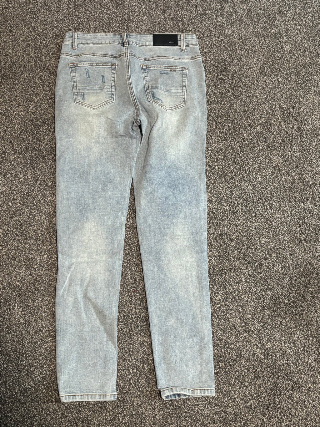LIGHT BLUE WASHED AMIRI JEAN