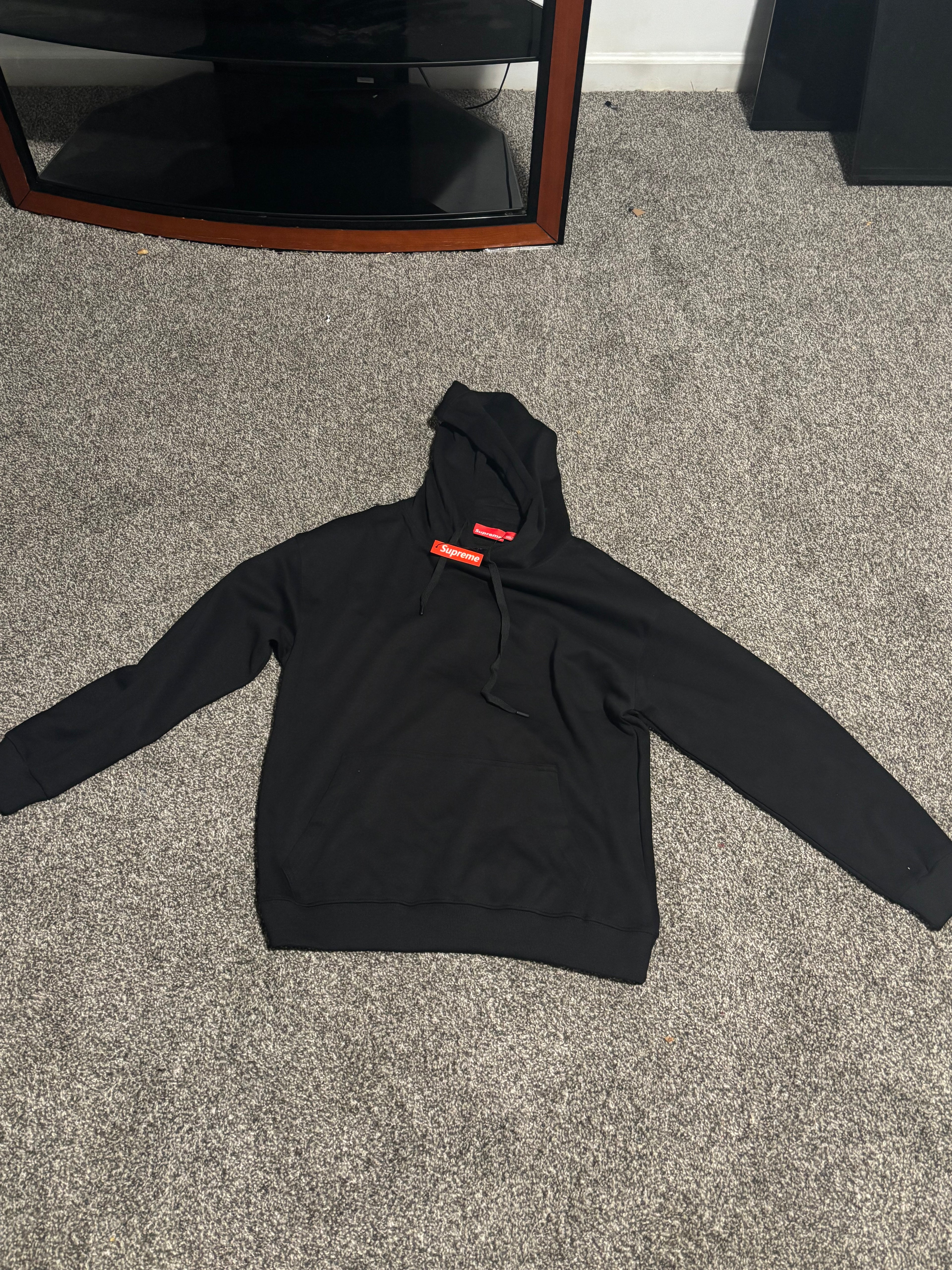 Supreme Black Hoodie