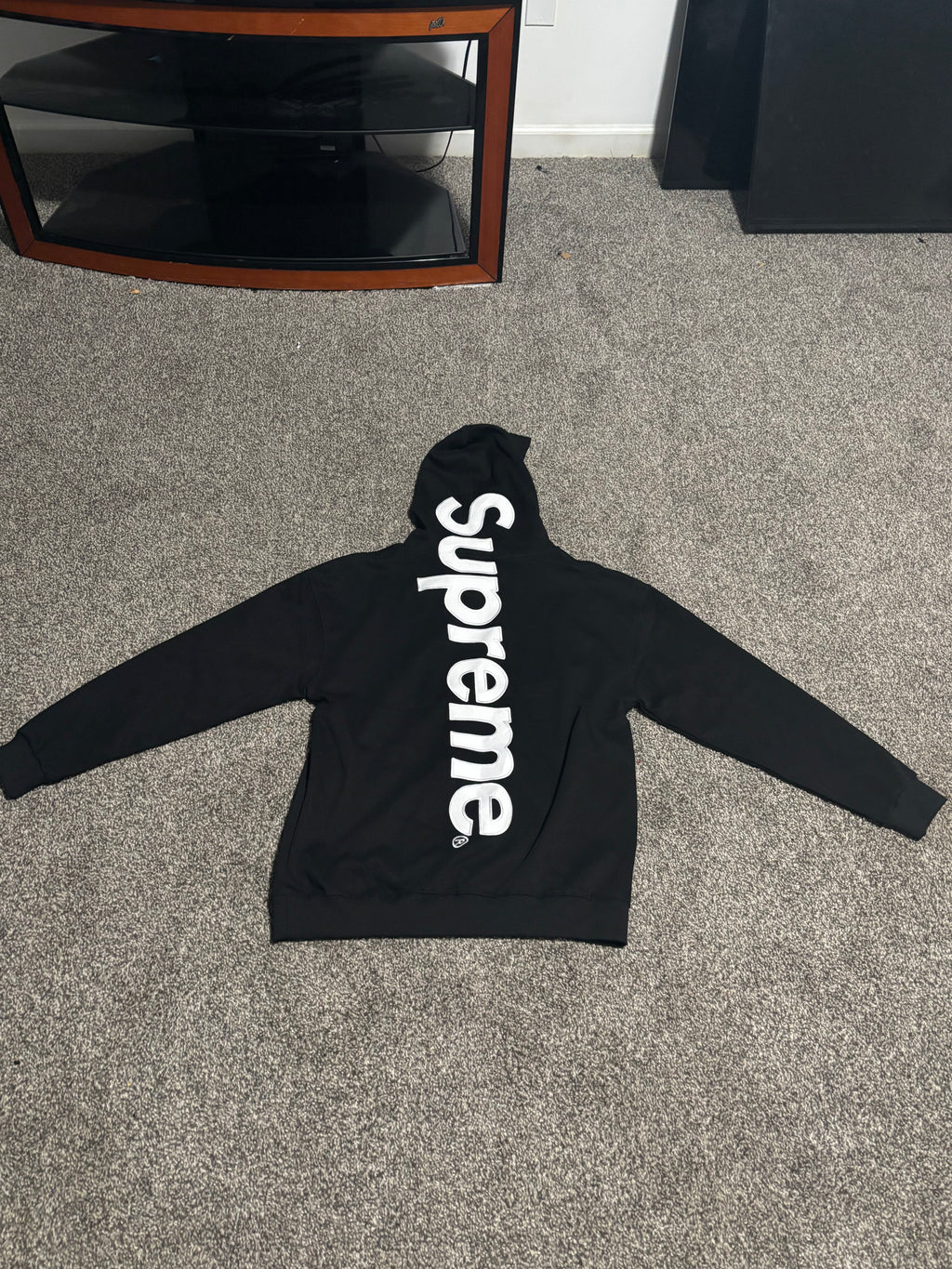 Supreme Black Hoodie
