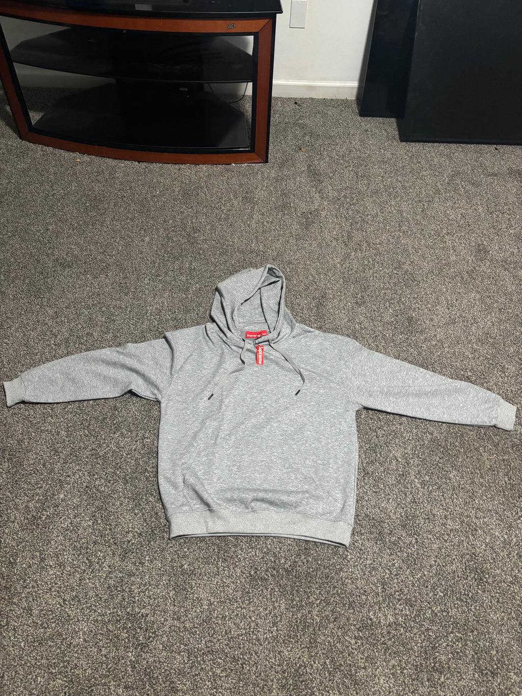 Supreme Grey Hoodie