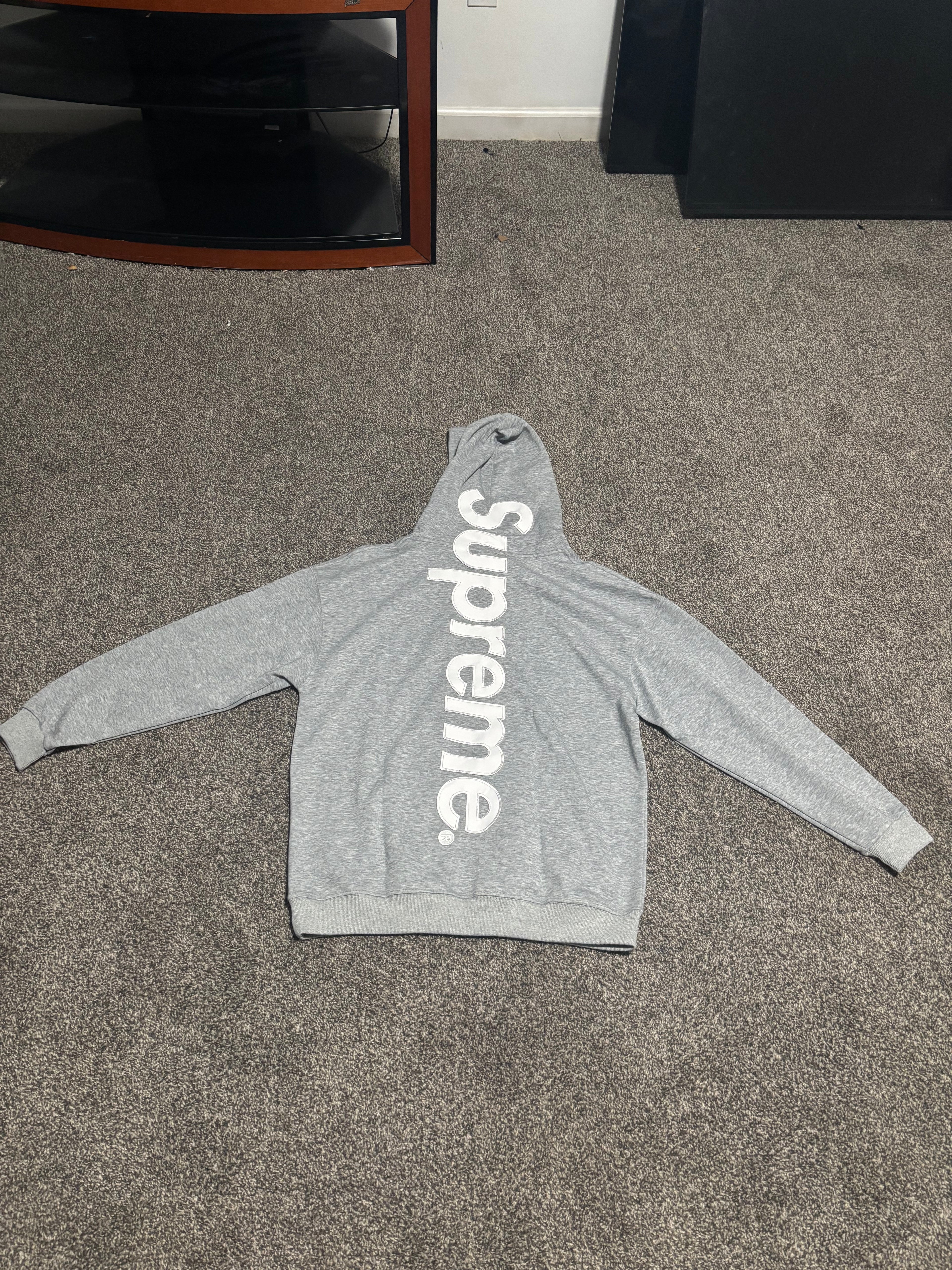 Supreme Grey Hoodie