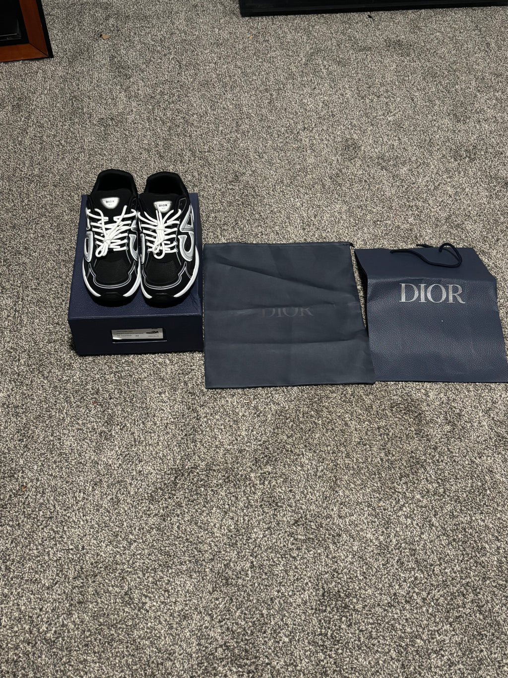 Dior B30 Sneakers - Black & White