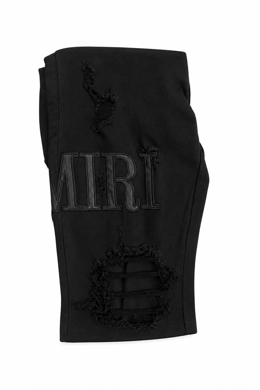 ALL BLACK LOGO AMIRI JEAN